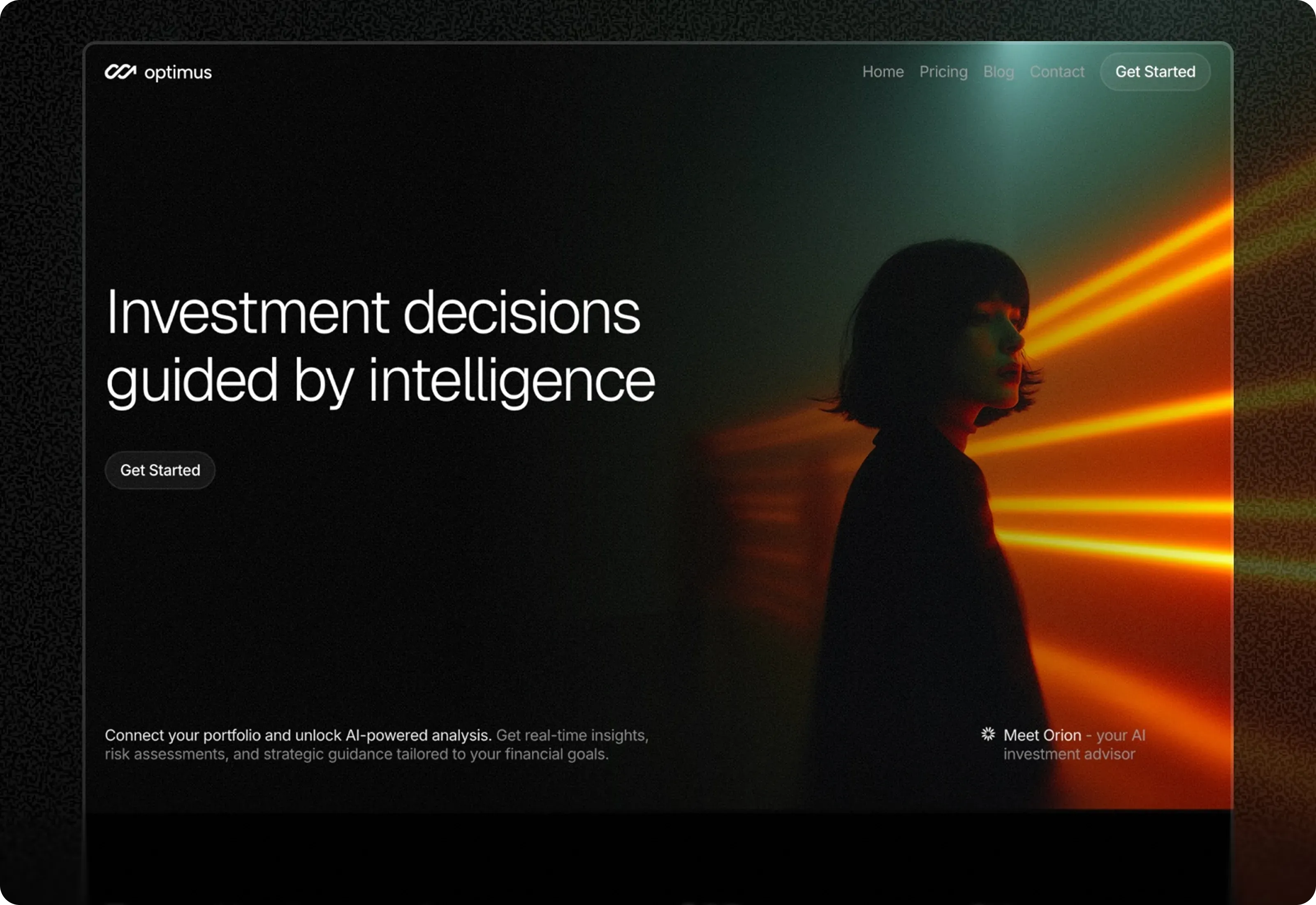 Optimus — Ai Saa S & Fintech